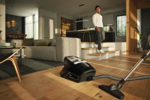 Miele Aspirapolvere Senza Sacco | Blizzard CX1 Parquet Flex Nero ossidiana