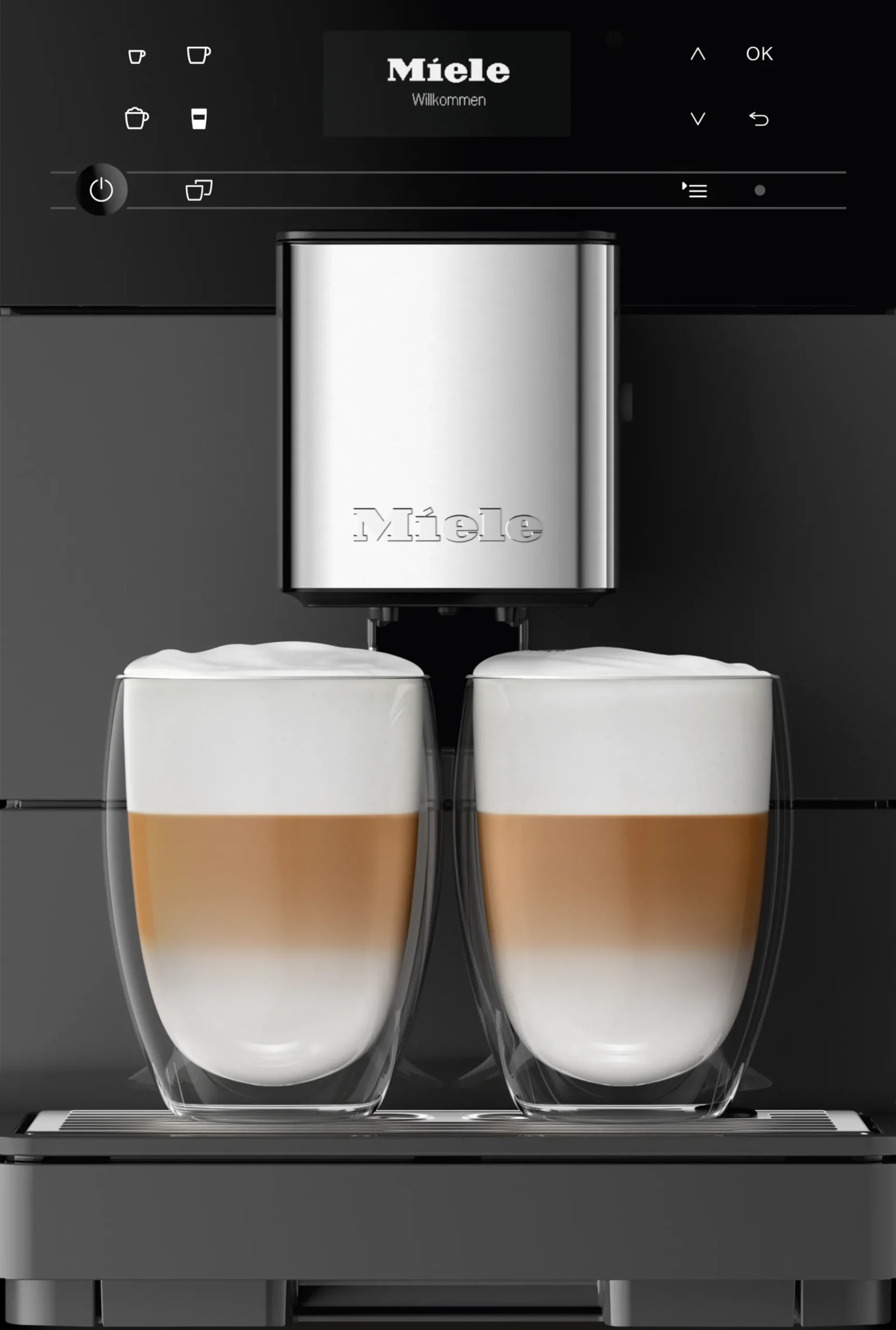cm__active_grigio_grafite_1.webp Miele Macchine Per Il Caffè | CM 5315 Active grigio grafite