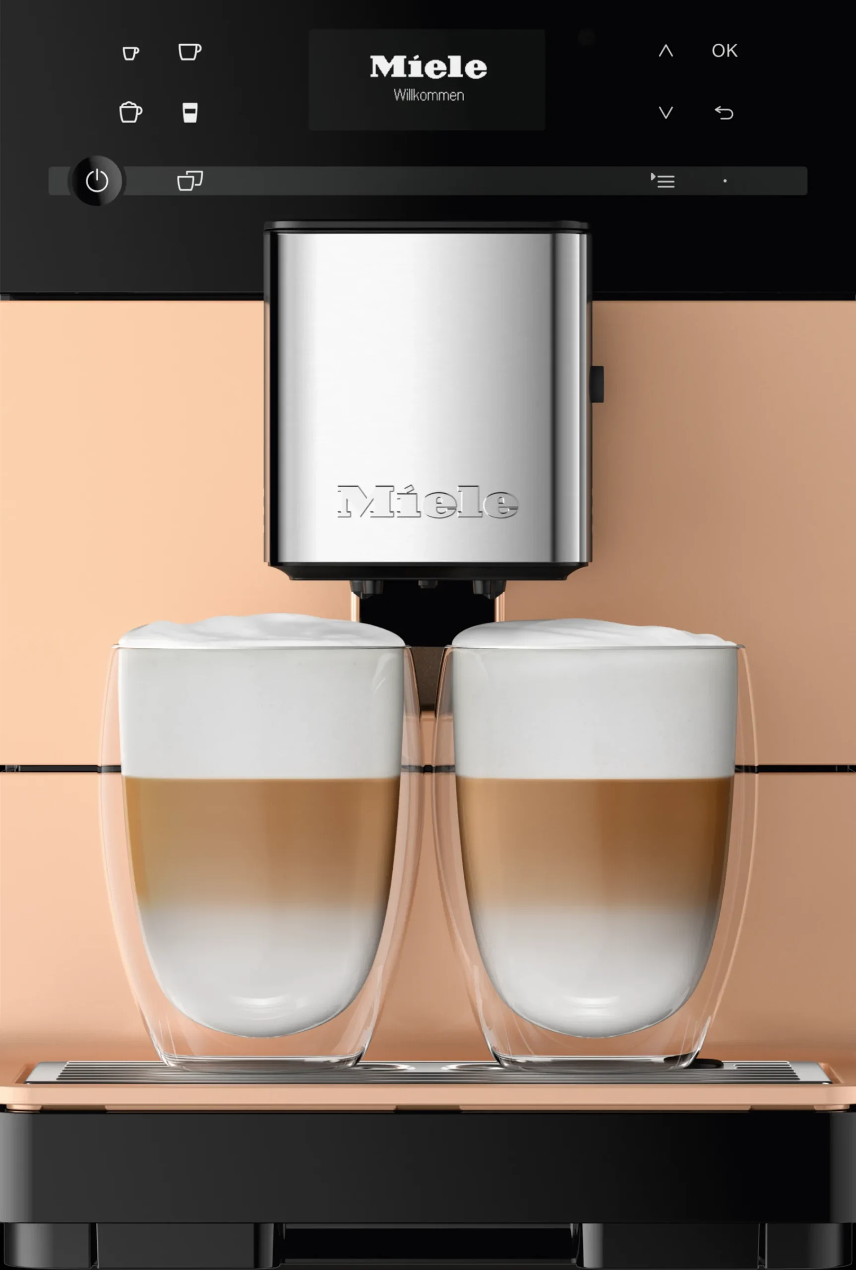cm__silence_oro_rosato_pe_1.webp Miele Macchine Per Il Caffè | CM 5510 Silence Oro rosato perlato