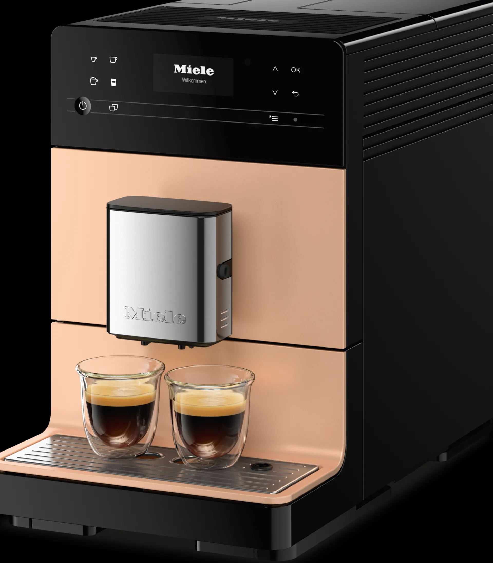 cm__silence_oro_rosato_pe_2.webp Miele Macchine Per Il Caffè | CM 5510 Silence Oro rosato perlato