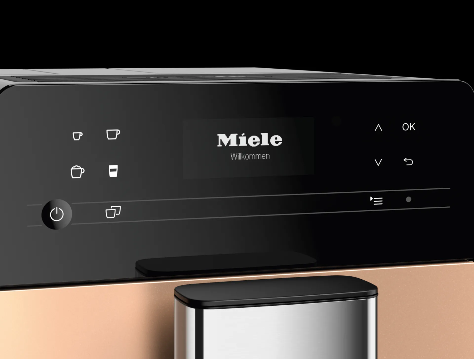 cm__silence_oro_rosato_pe_4.webp Miele Macchine Per Il Caffè | CM 5510 Silence Oro rosato perlato