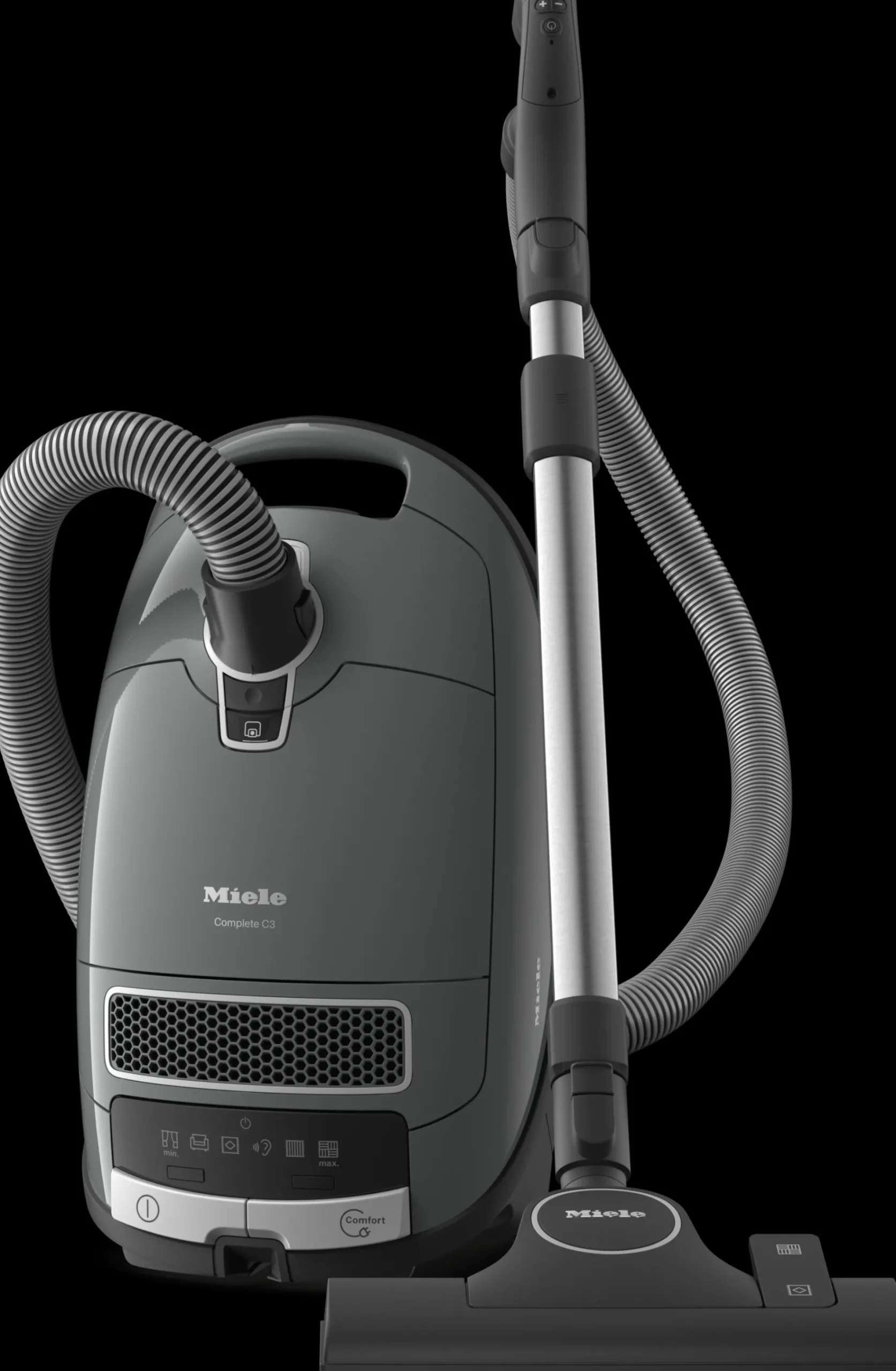 complete_c_comfort_grigio_1.webp Miele Aspirapolvere Con Sacco | Complete C3 Comfort grigio grafite