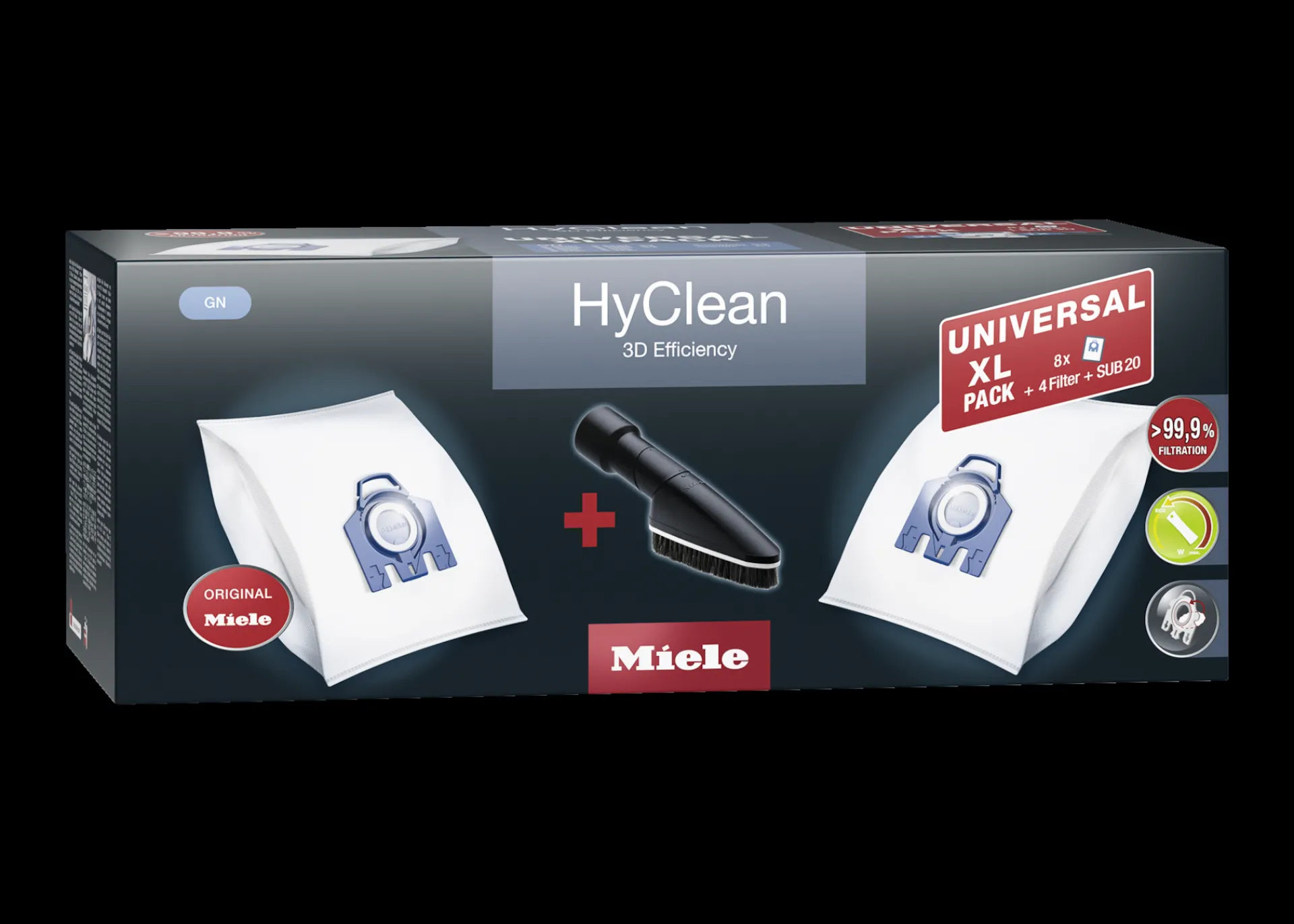confezione_hyclean_d_effi_0.webp Miele Sacchetti E Filtri | Confezione HyClean 3D Efficiency GN universale XL
