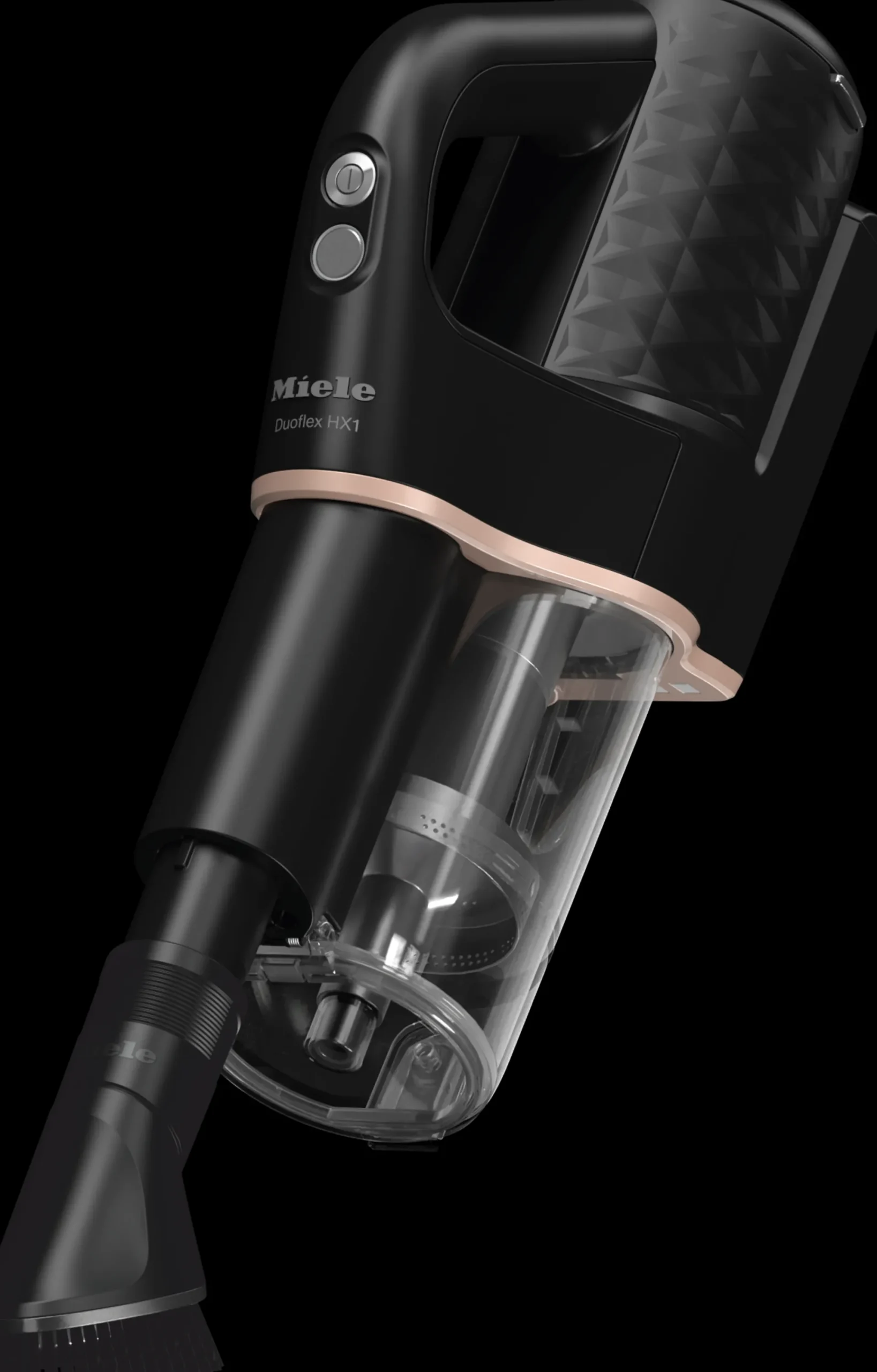 duoflex_hx_total_care_ner_3.webp Miele Aspirapolvere Senza Filo | Duoflex HX1 Total Care Nero ossidiana