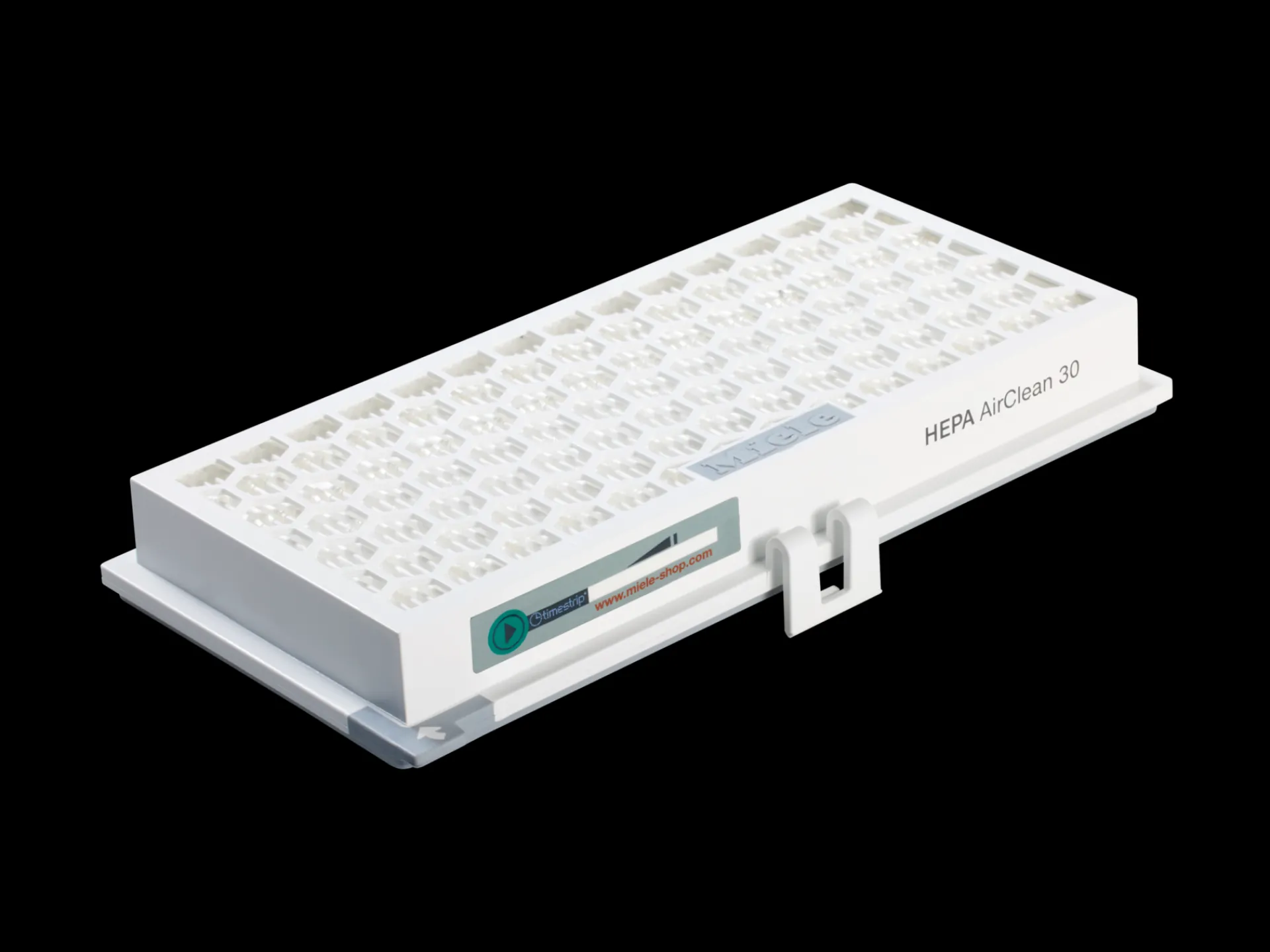filtro_hepa_airclean_con__1-1.webp Miele Sacchetti E Filtri | Filtro HEPA AirClean con timestrip®