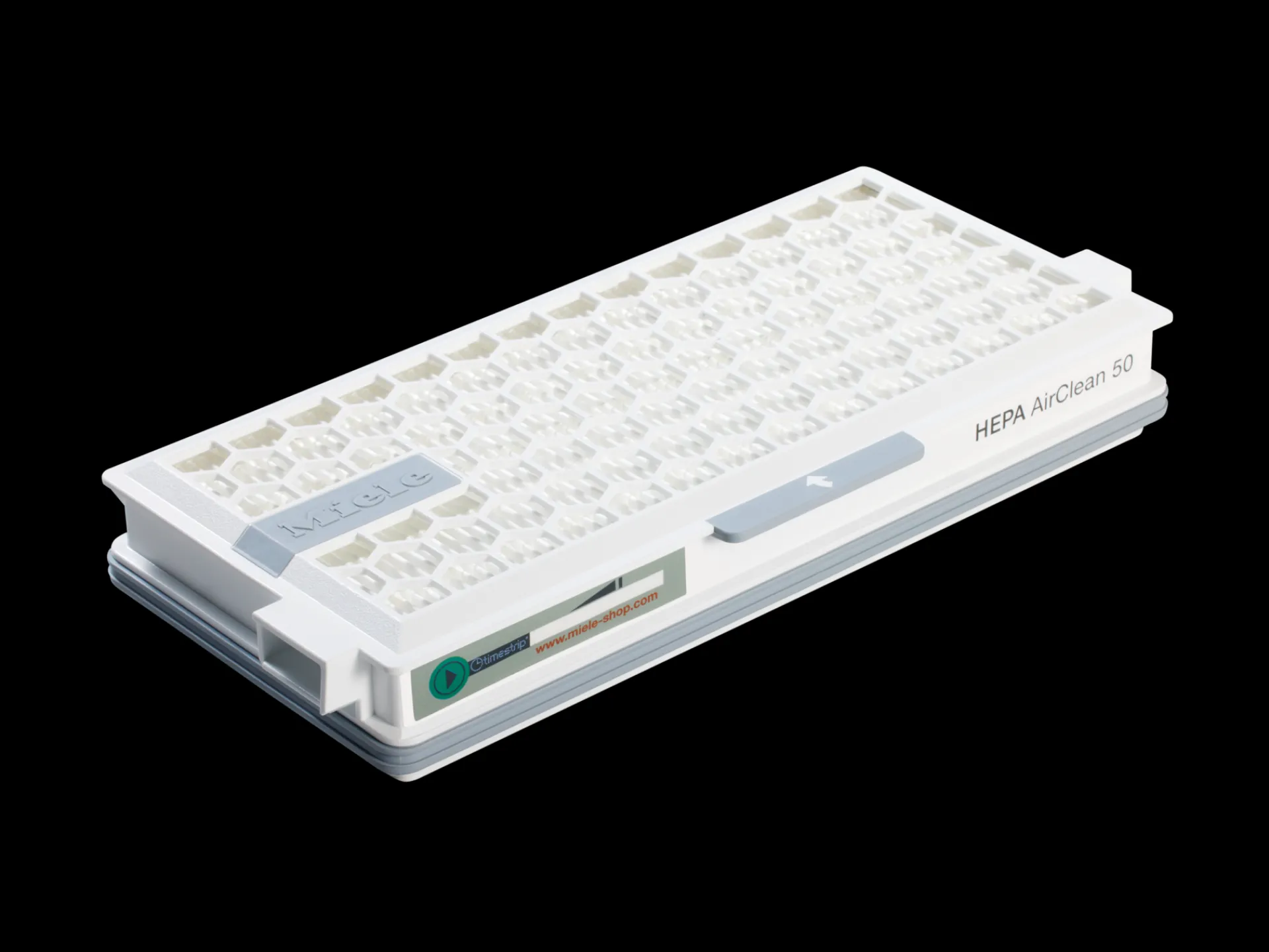 filtro_hepa_airclean_con__1.webp Miele Sacchetti E Filtri | Filtro HEPA AirClean con timestrip®