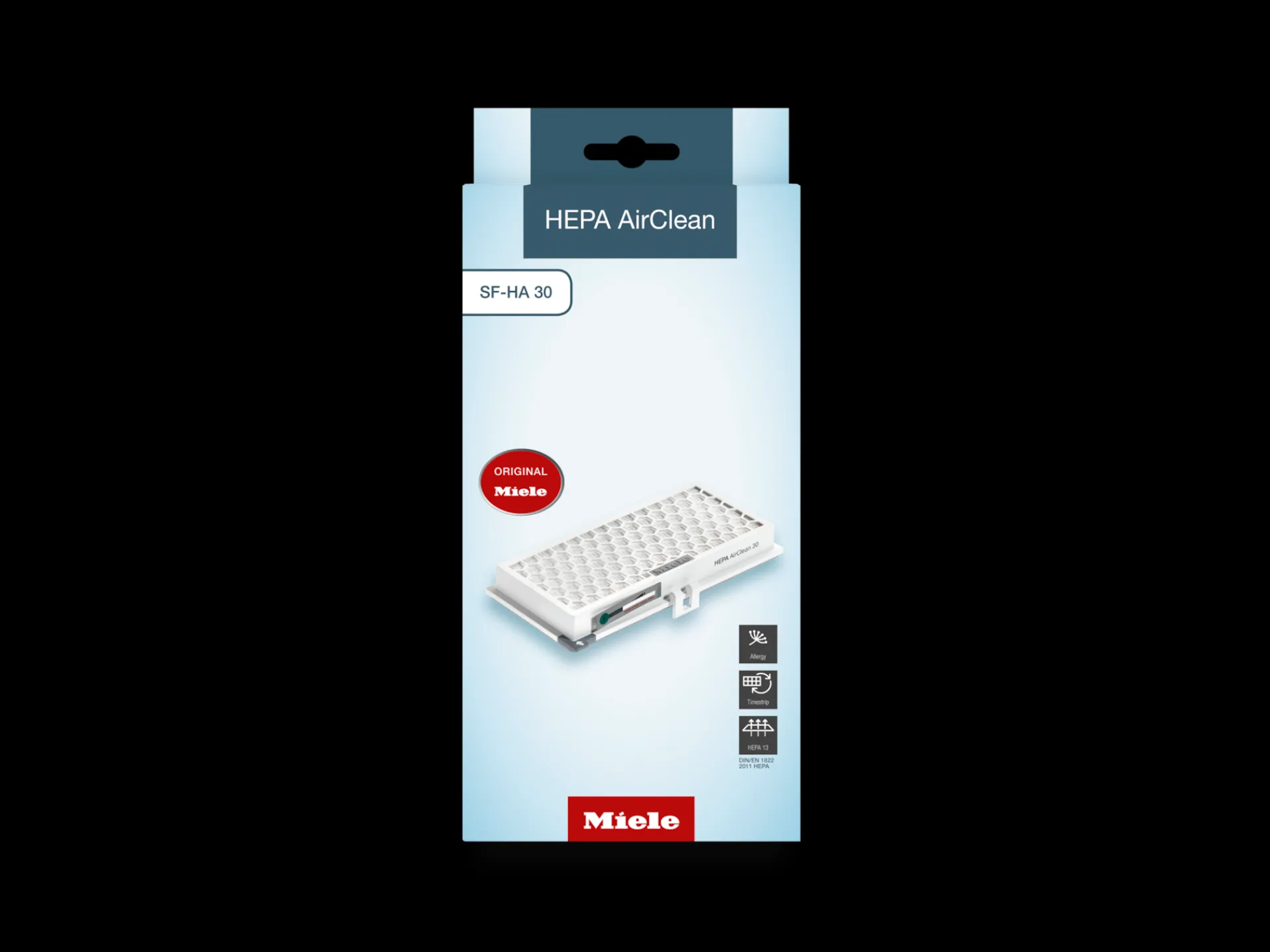 filtro_hepa_airclean_con__2-1.webp Miele Sacchetti E Filtri | Filtro HEPA AirClean con timestrip®