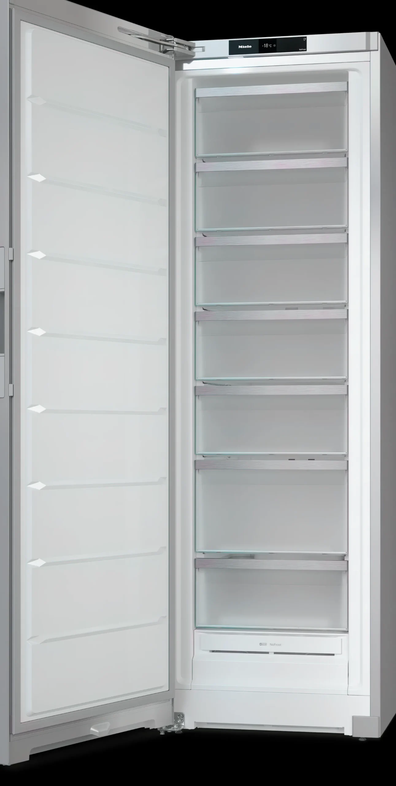 fns__d_acciaio_inox_clean_2.webp Miele Congelatori Da Posizionamento Libero | FNS 4882 D Acciaio inox CleanSteel