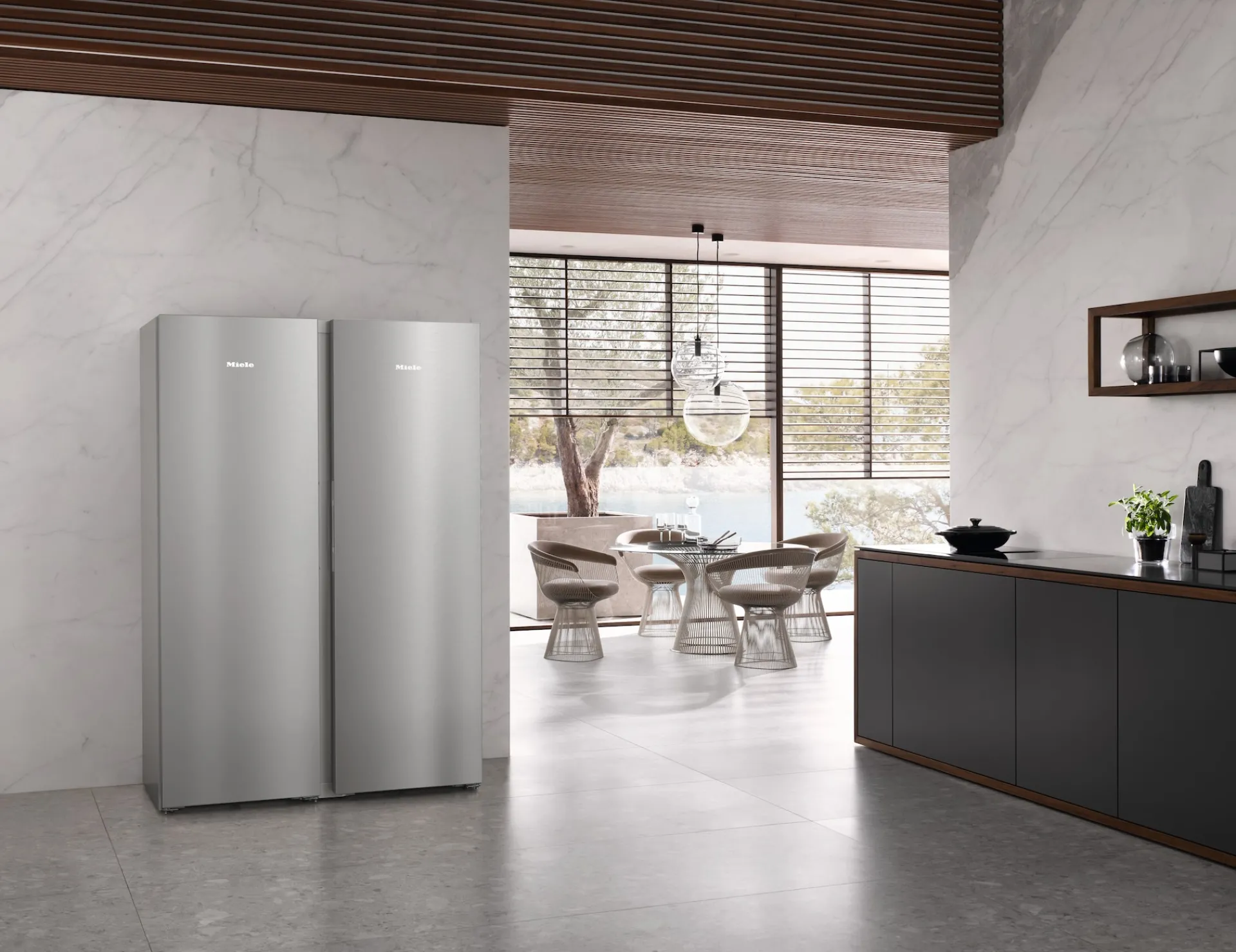 fns__d_acciaio_inox_clean_5.webp Miele Congelatori Da Posizionamento Libero | FNS 4882 D Acciaio inox CleanSteel