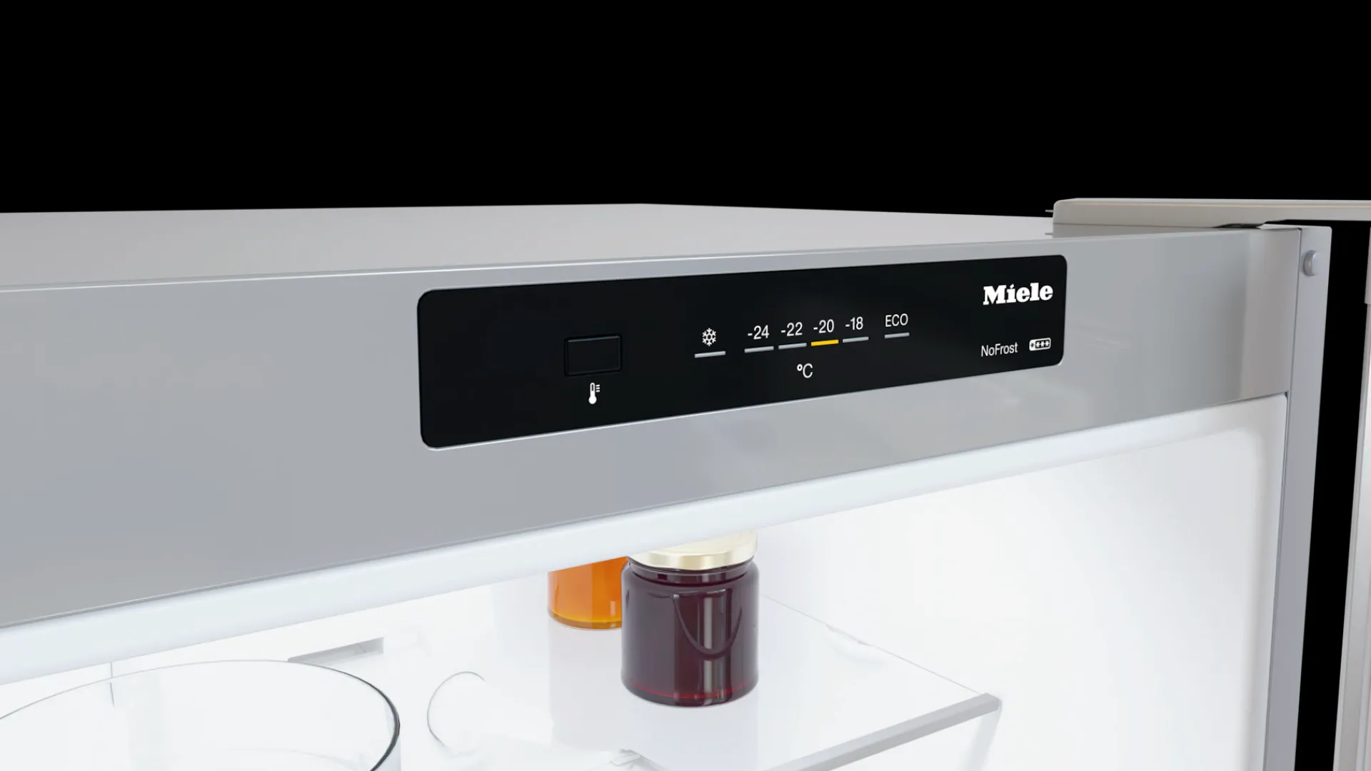 kdn__e_active_tonalit_acc_4.webp Miele Frigo-Congelatori Da Posizionamento Libero | KDN 4071 E Active Tonalità acciaio inossidabile