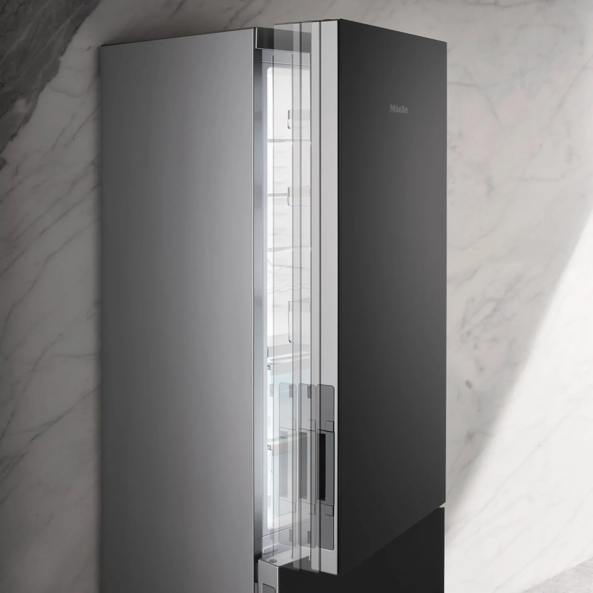 kfn__ad_grigio_grafite_ve_4.webp Miele Frigo-Congelatori Da Posizionamento Libero | KFN 4898 AD Grigio grafite vetro