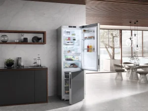 Miele Frigo-Congelatori Da Posizionamento Libero | KFN 4898 AD Grigio grafite vetro