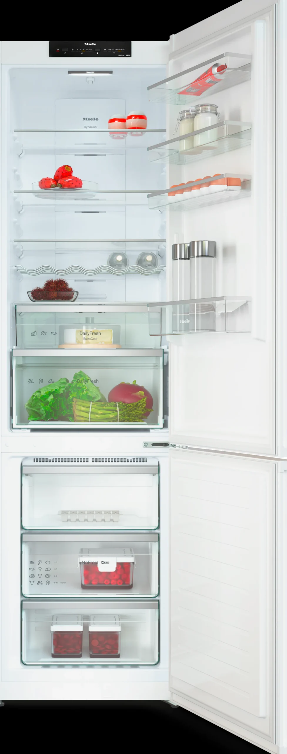 kfn__ed_bianco_1.webp Miele Frigo-Congelatori Da Posizionamento Libero | KFN 4394 ED Bianco