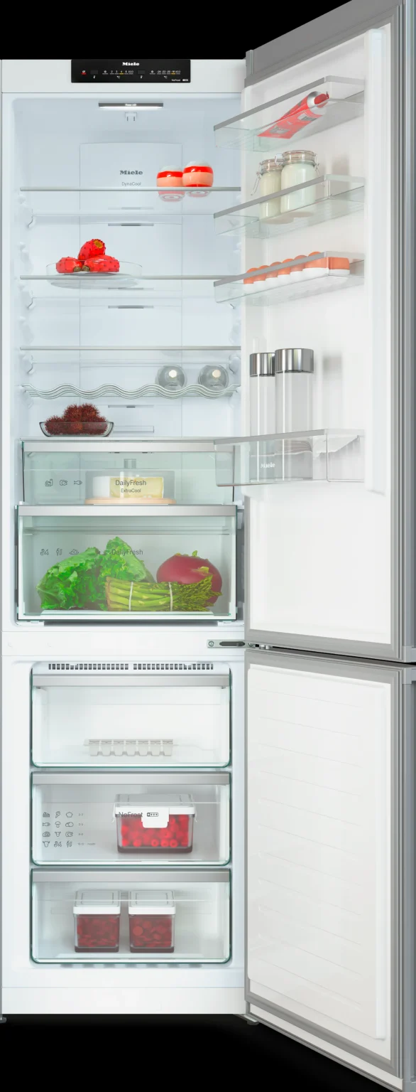Miele Frigo-Congelatori Da Posizionamento Libero | KFN 4391 ED Tonalità acciaio inossidabile