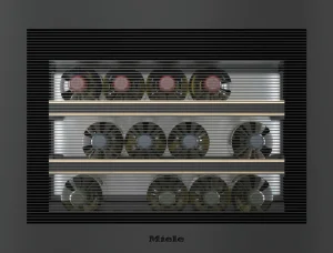 Miele Enoteche | KWT 7112 iG 125 Gala Ed Nero ossidiana opaco
