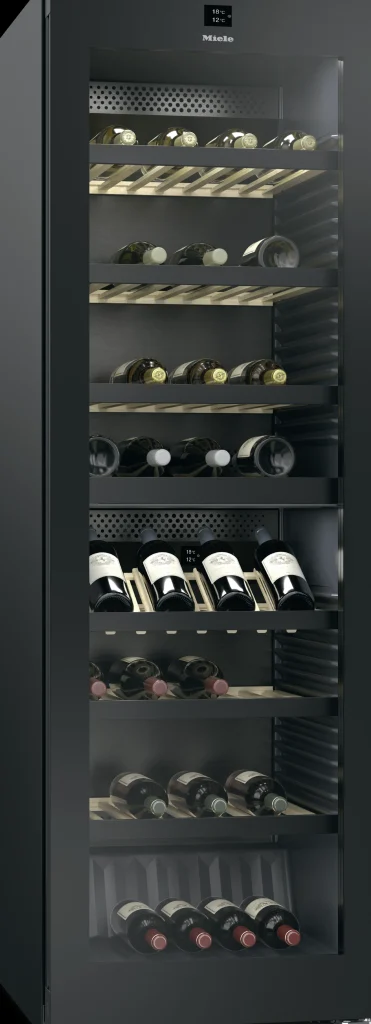 Miele Enoteche | KWTS 4785 F 125 Gala Ed Nero ossidiana vetro