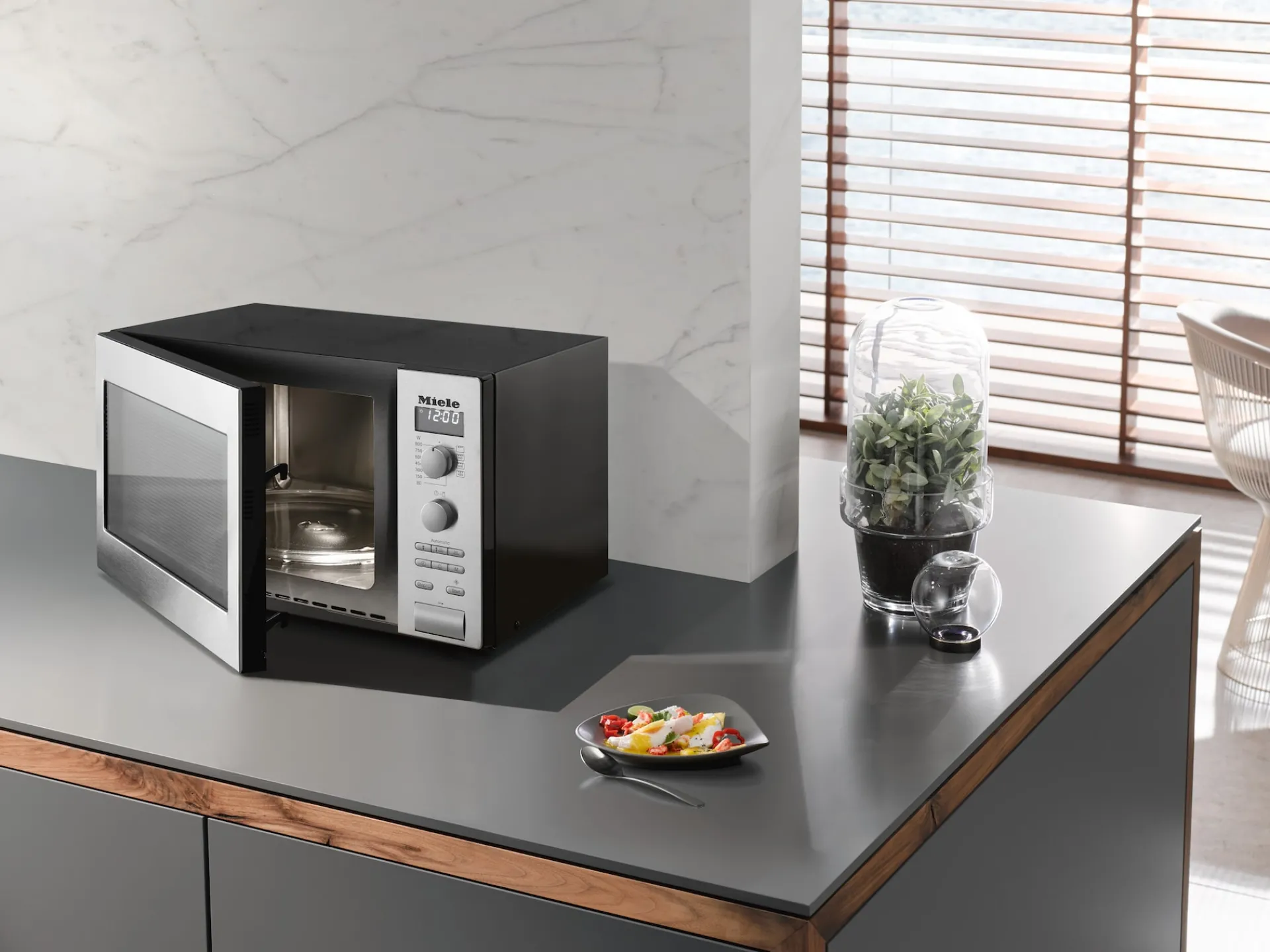 m__sc_acciaio_inox_6.webp Miele Forni A Microonde | M 6012 SC Acciaio inox