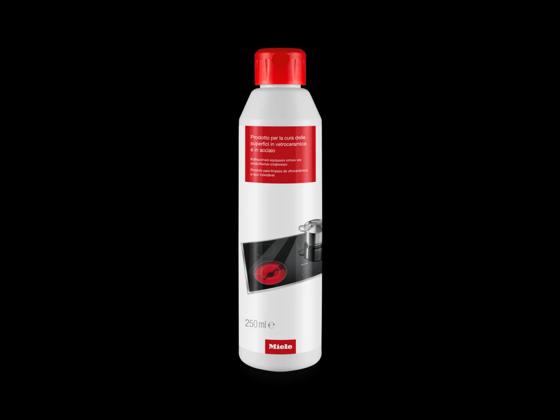 per_vetroceramicaacciaio__0.webp Miele Manutenzione E Cura Dell’Elettrodomestico | Manutenzione E Cura Dell’Elettrodomestico | Per vetroceramica/acciaio inox, 250 ml