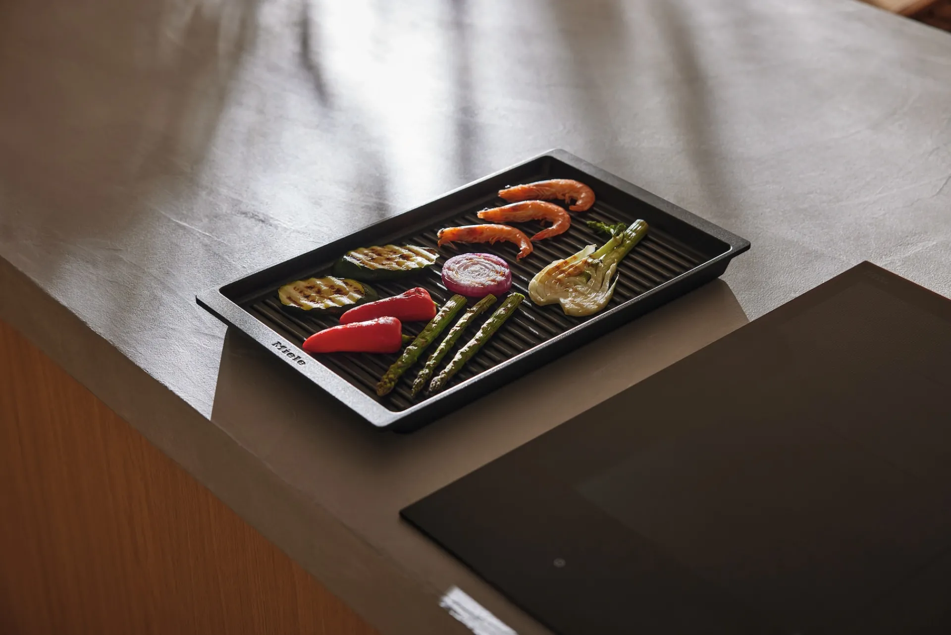 piastra_grill_gourmet_5.webp Miele Teglie E Accessori Cottura | Piastra Grill Gourmet