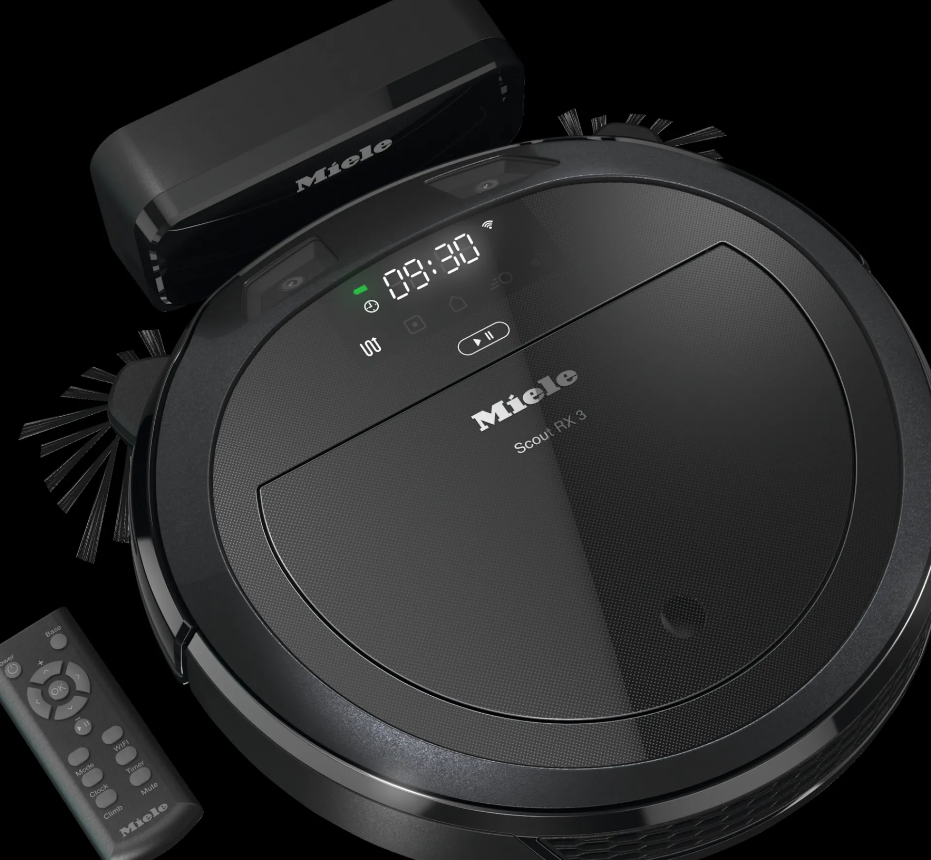 scout_rx_nero_ossidiana_0.webp Miele Aspirapolvere Robot | Scout RX3 Nero ossidiana