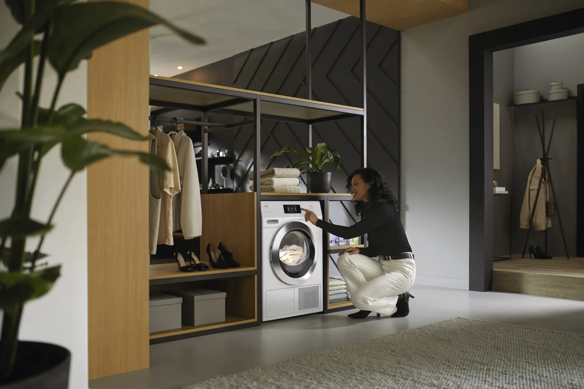 tcrwp_ecosteamkg_bianco_l_5.webp Miele Asciugatrici | TCR790WP Eco&Steam&9kg bianco loto