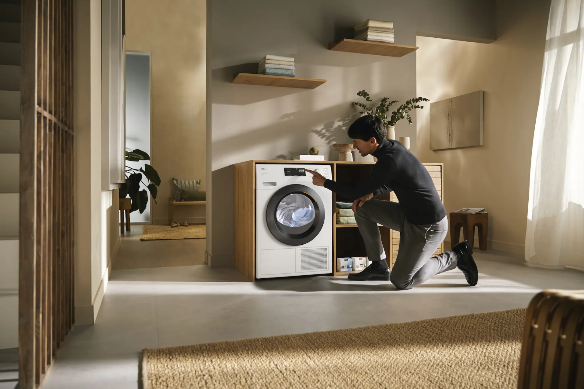 tedwp_kg_bianco_loto_5.webp Miele Asciugatrici | TED275WP 8kg bianco loto