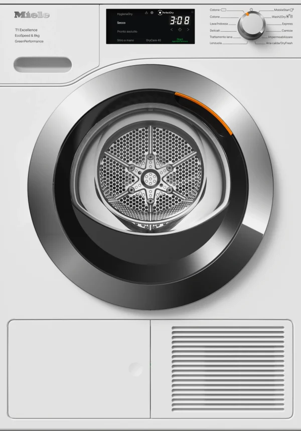Miele Asciugatrici | TEF765WP EcoSpeed&8kg bianco loto