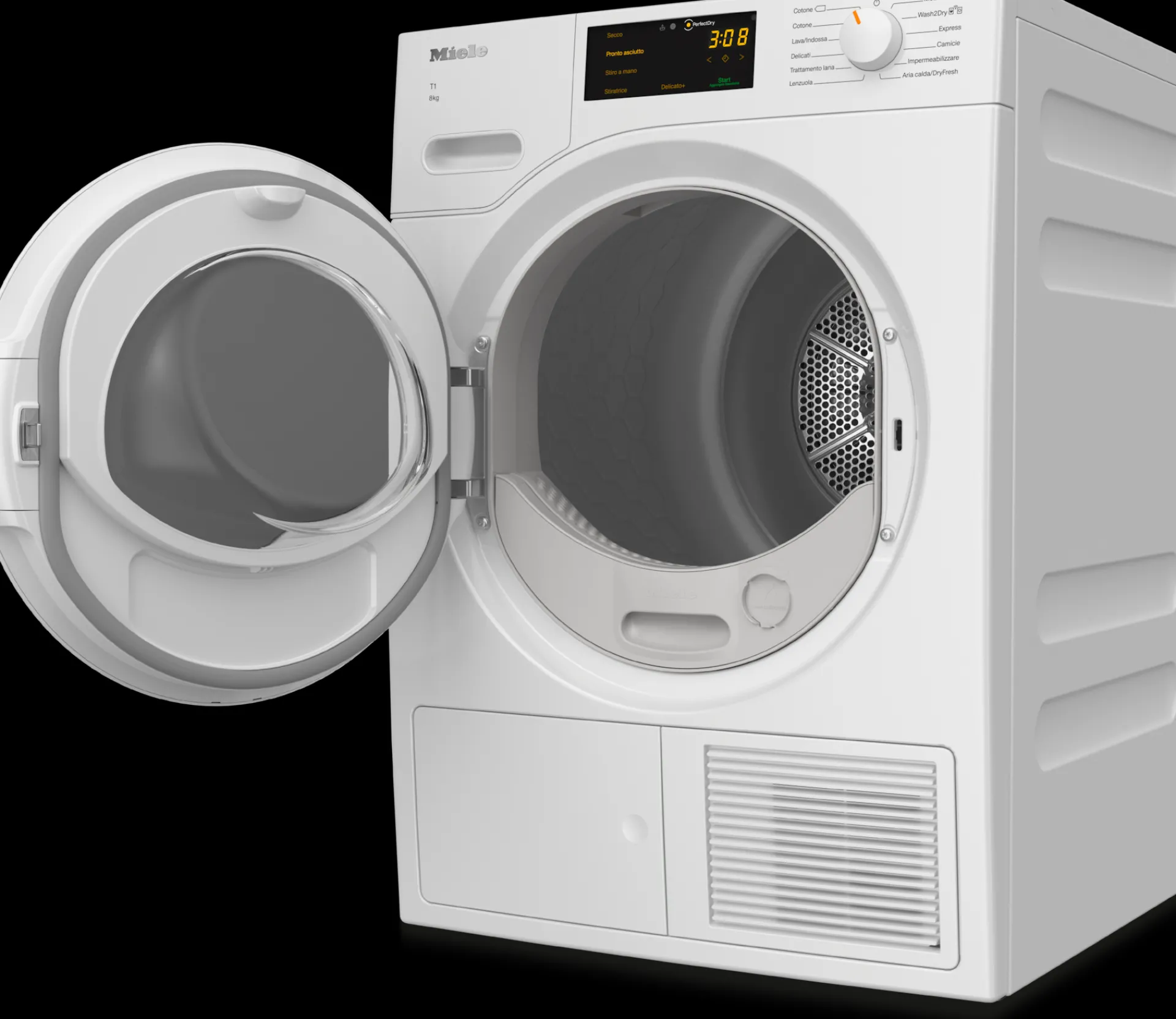 twdwp_kg_bianco_loto_2.webp Miele Asciugatrici | TWD260WP 8kg bianco loto
