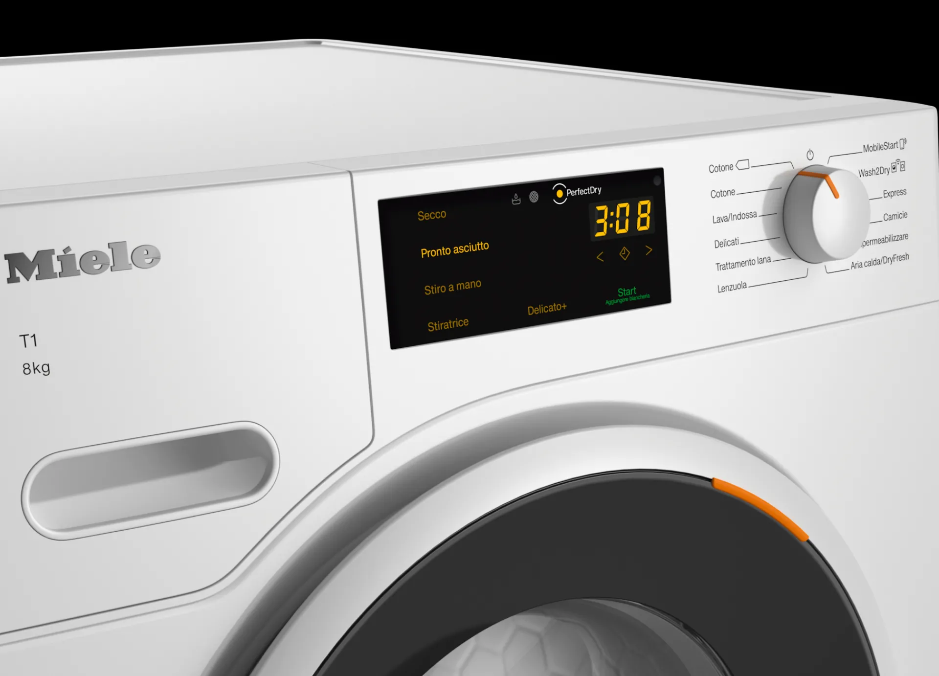 twdwp_kg_bianco_loto_3.webp Miele Asciugatrici | TWD260WP 8kg bianco loto