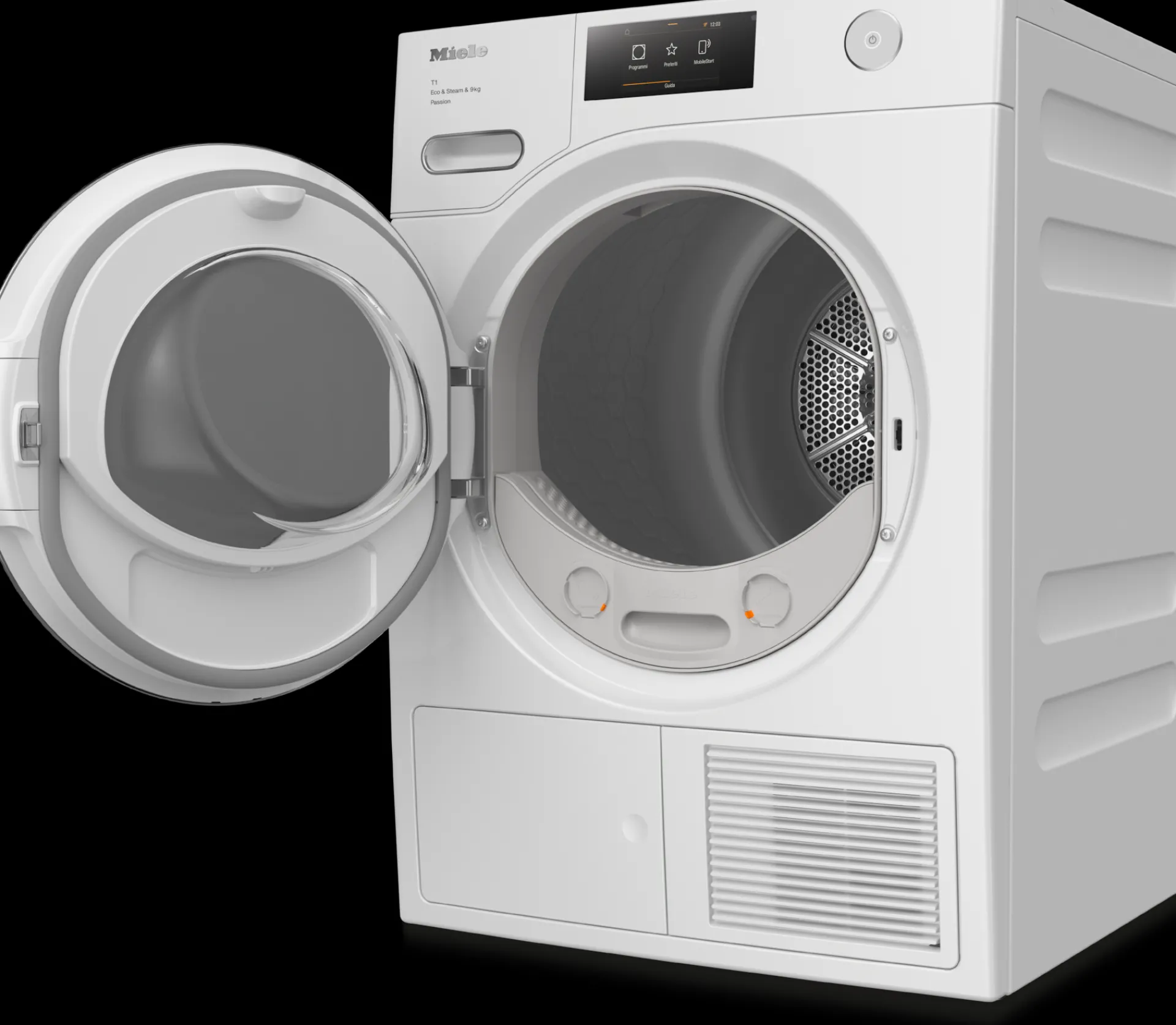 twvwp_passion_bianco_loto_2.webp Miele Asciugatrici | TWV780WP Passion bianco loto